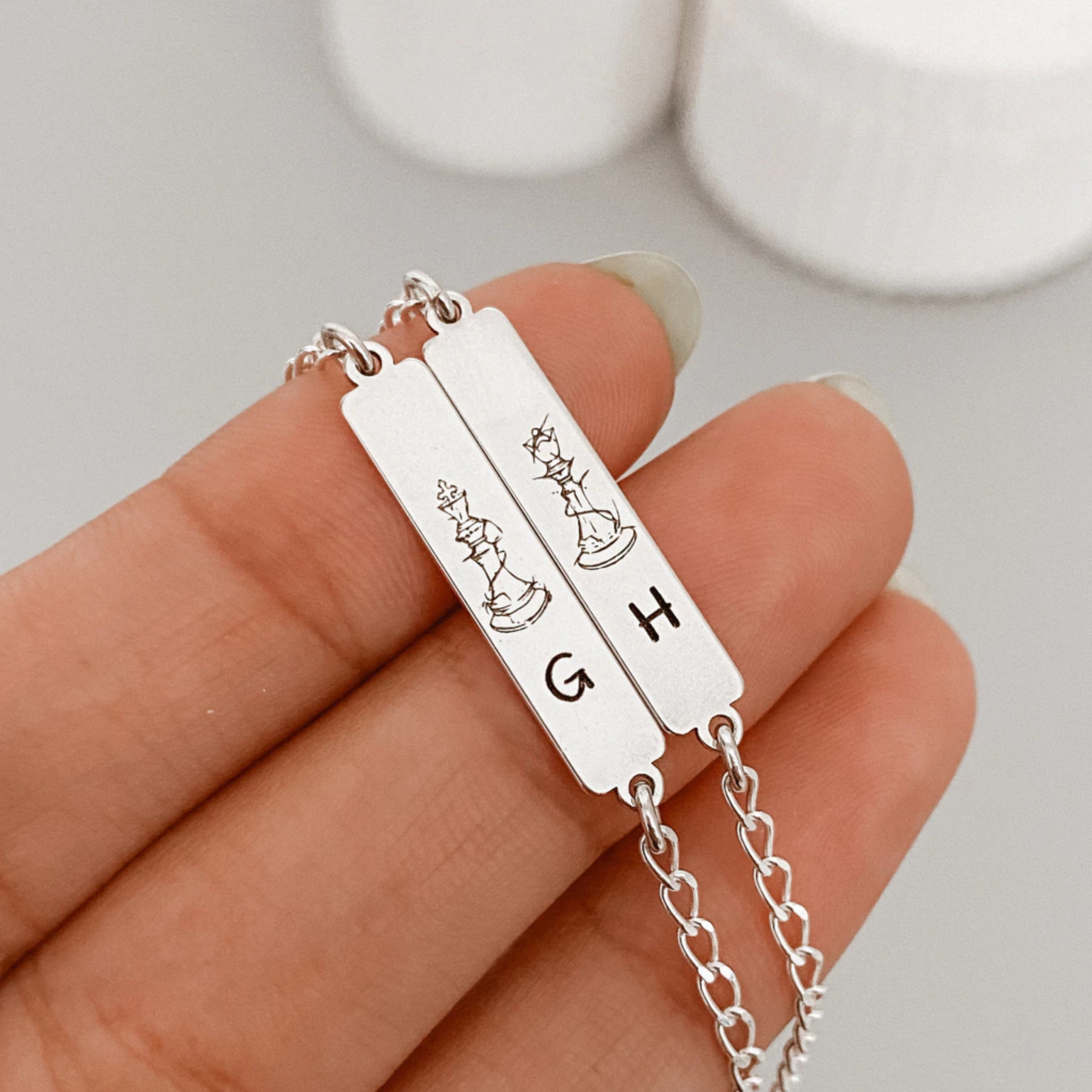 Kit Pulseiras Plaquinhas Personalizadas