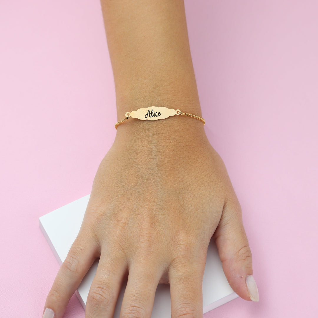 Pulseira Nuvem para Recém-Nascido e Infantil