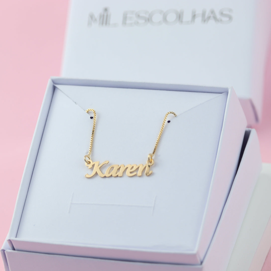 Colar com Nome Simples