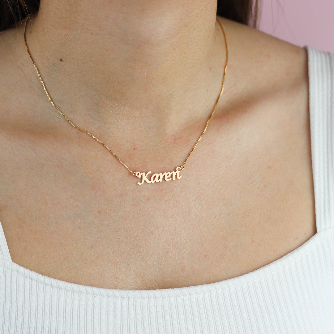 Colar com Nome Simples