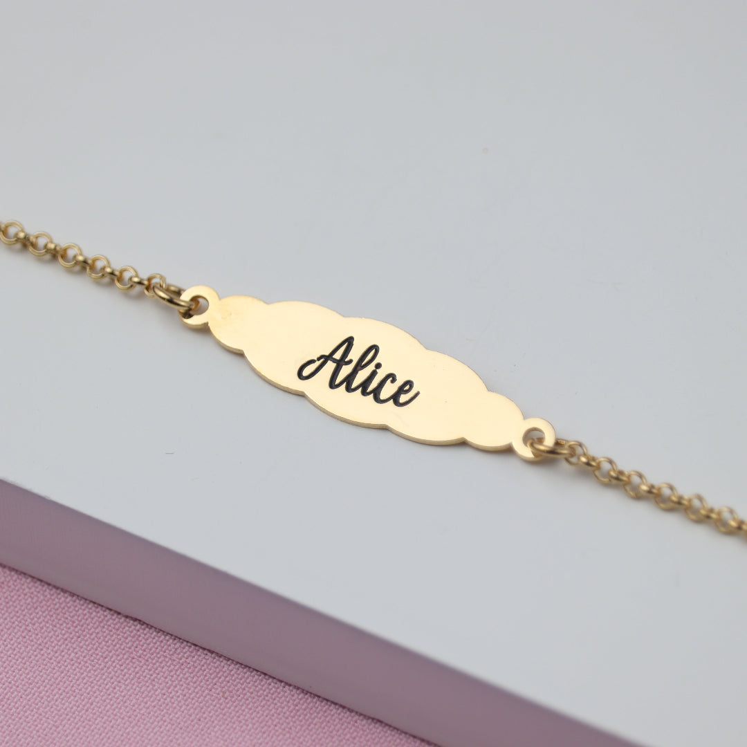 Pulseira Nuvem para Recém-Nascido e Infantil