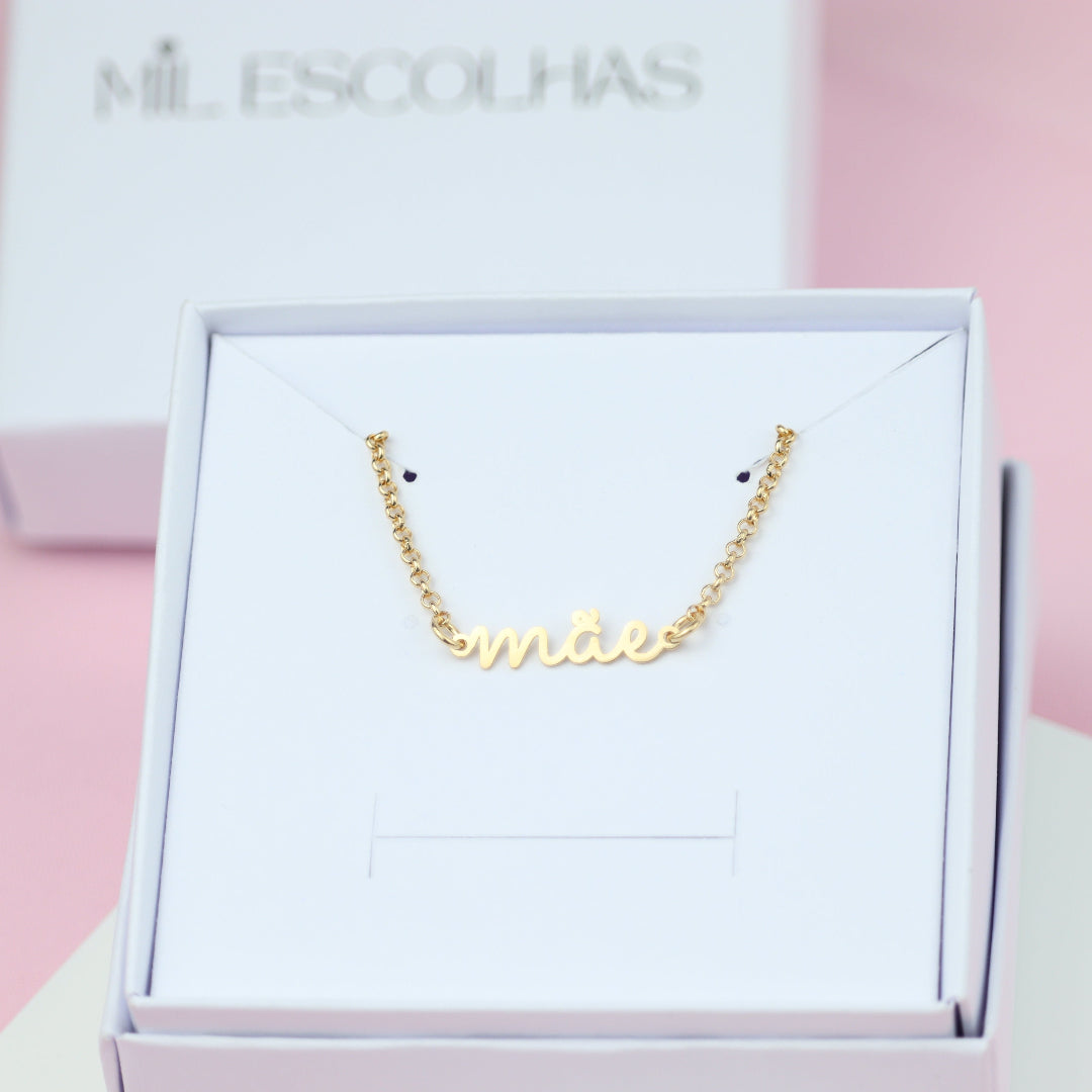 Pulseira Mãe Banhado a Ouro 18k