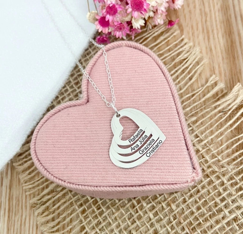 Colar Amor Eterno Com Nomes