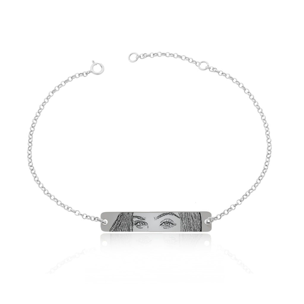 Pulseira Olhares Eternos Com Foto