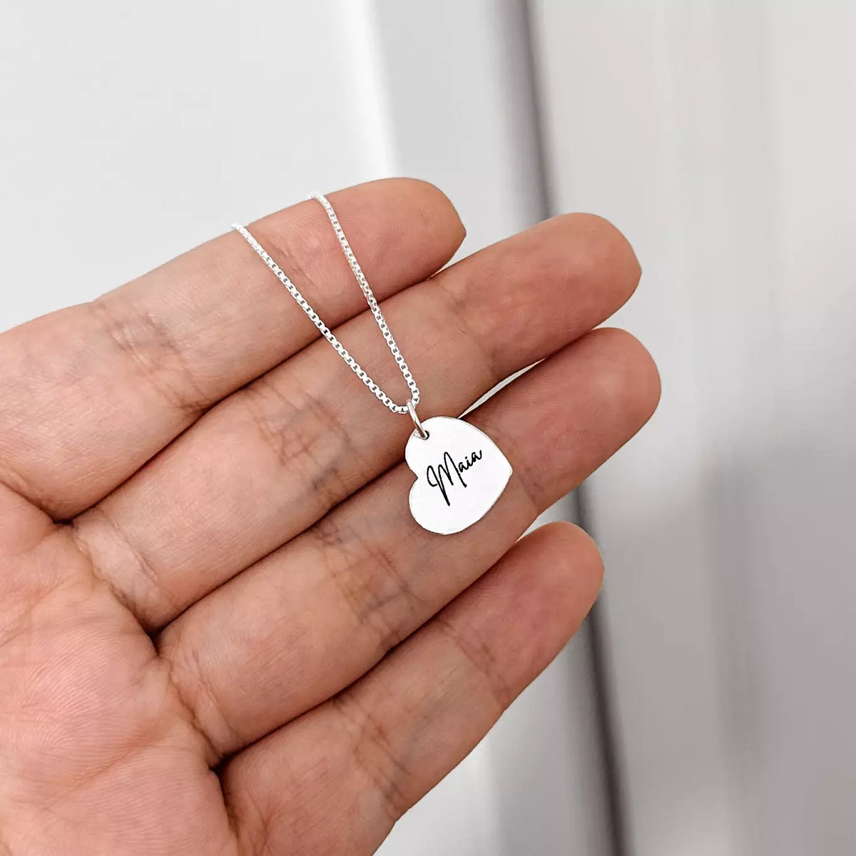 Colar Coração Minimalista