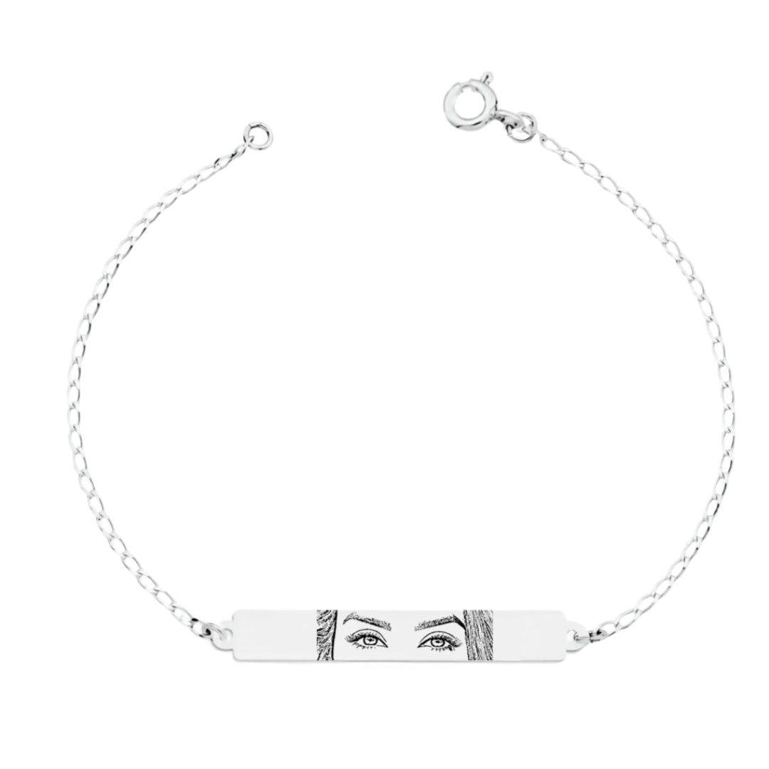 Pulseira Olhares Eternos Com Foto