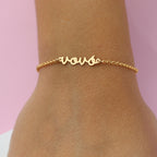 Pulseira Vovó Banhado a Ouro 18k
