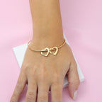 Bracelete de Coração Com Nomes