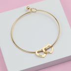 Bracelete de Coração Com Nomes