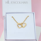 Pulseira de Coração Com Nomes - Gravação a Laser