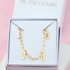 Pulseira Elegance Grave os Nomes Da Sua Família
