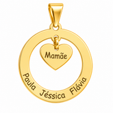 Pingente Mamãe Eterno Personalizável