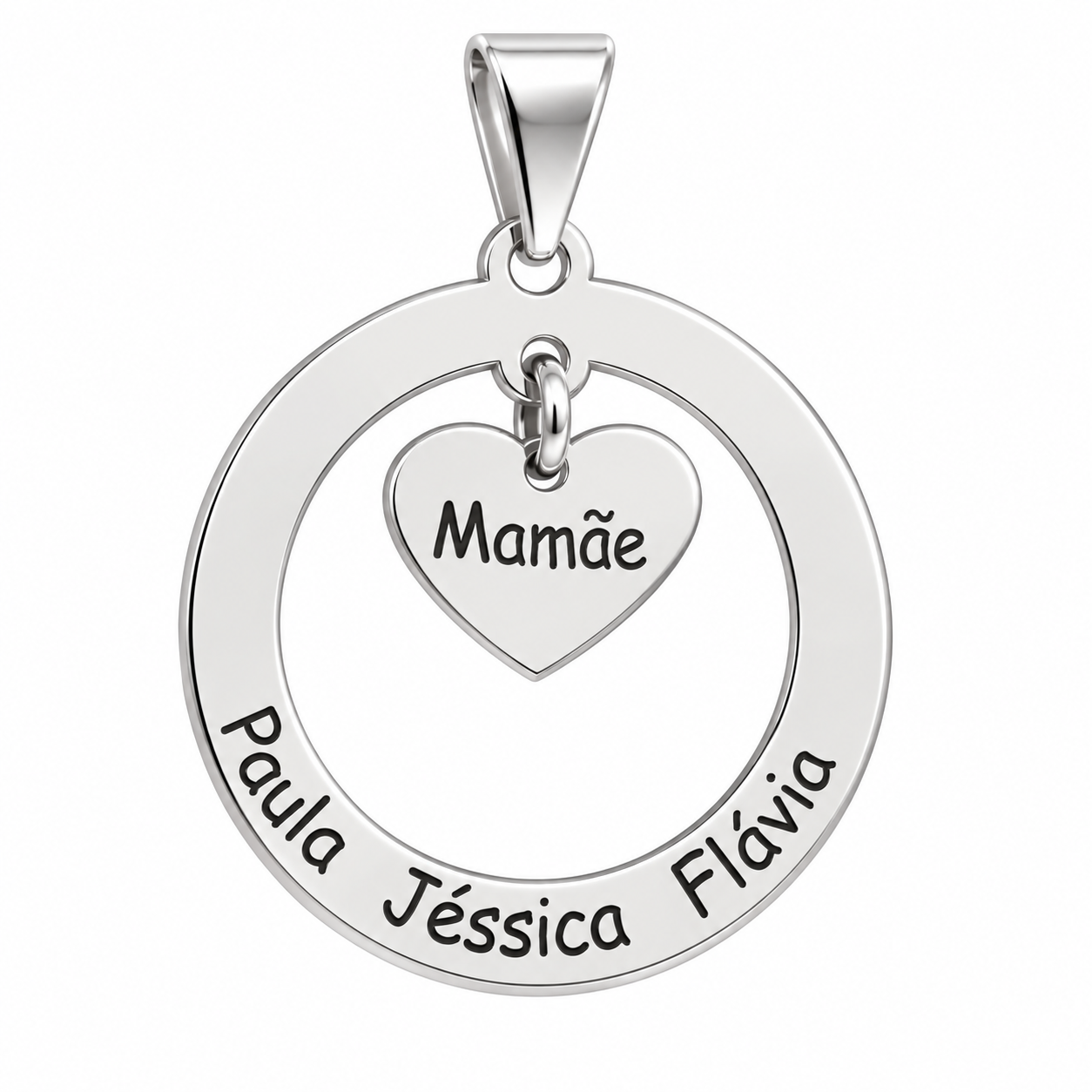 Pingente Mamãe Eterno Personalizável