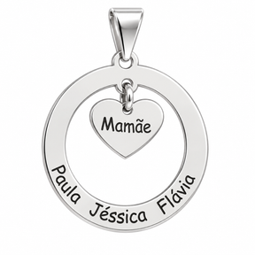 Pingente Mamãe Eterno Personalizável