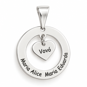Pingente Vovó Eterno Personalizável