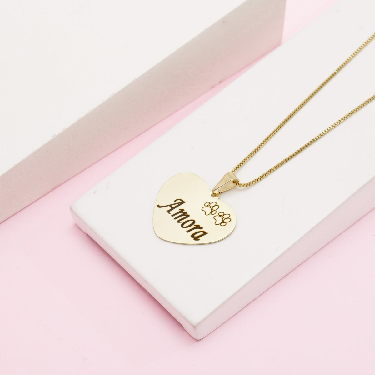 Colar Patinha Personalizado