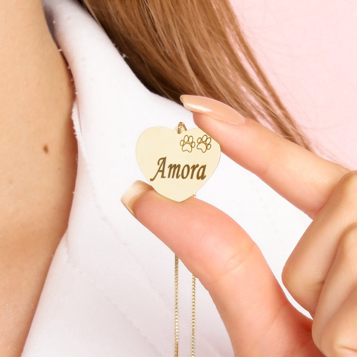 Colar Patinha Personalizado