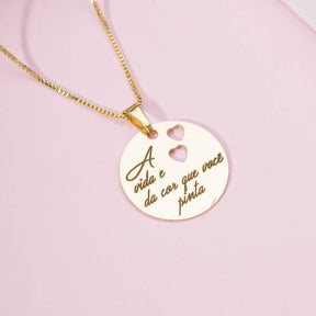Colar Frase Preferida