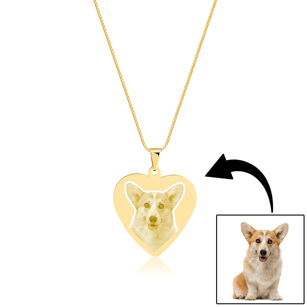 Colar Pet Fotogravação
